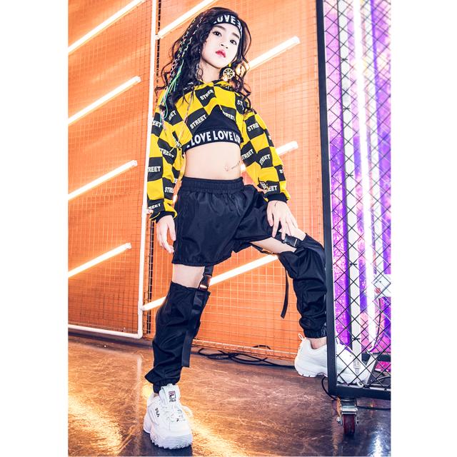 キッズ ダンス 衣装  セットアップ 