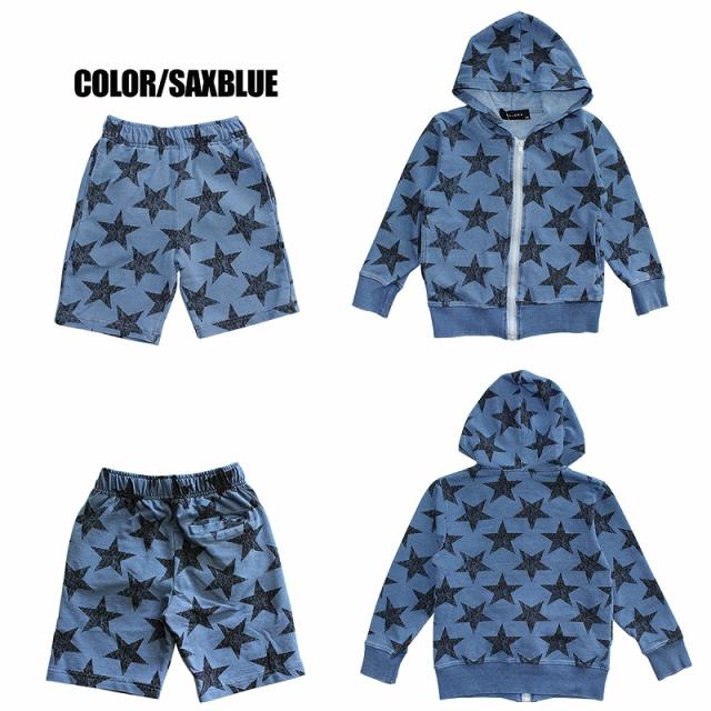 子供 SHISKY ハーフパンツ セットアップ