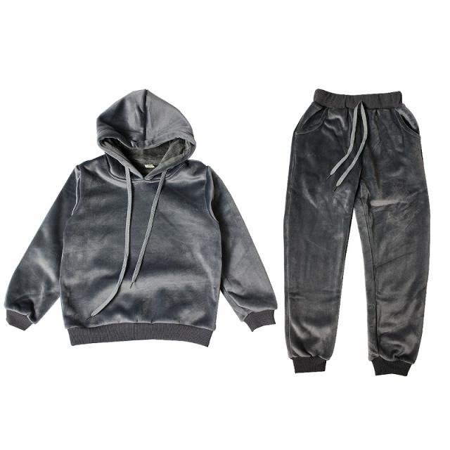 子供  キッズ ダンス 衣装 ベロア セットアップ