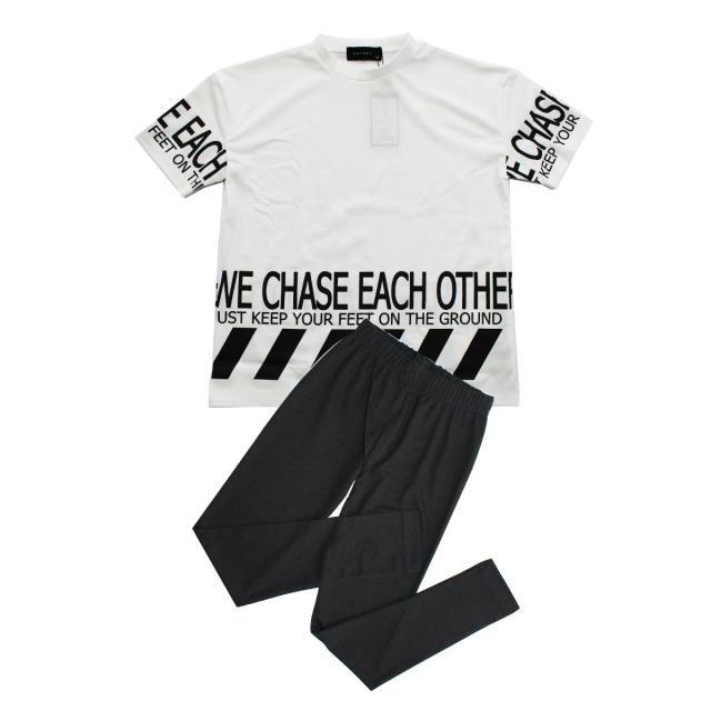 子供 SHISKY ワッフル素材 セットアップ