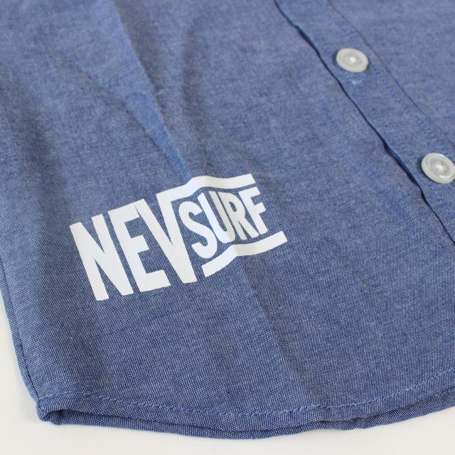 子供 ダンス 長袖 NEV SURF シャンブレーシャツ