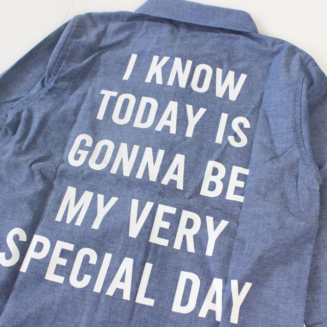 子供 ダンス 長袖 NEV SURF シャンブレーシャツ