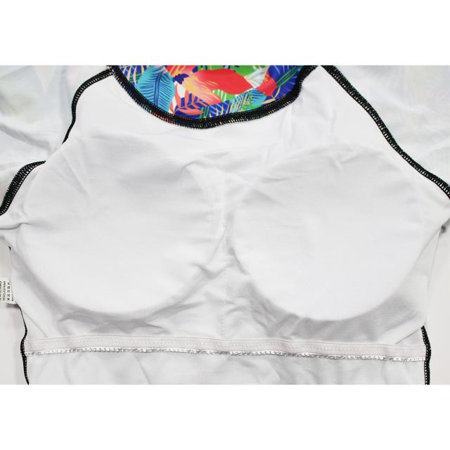 子供 女の子 水着 ビキニ 花柄 ボタニカル柄