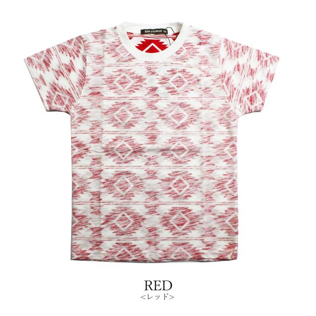 子供 SHISKY オルテガ柄 Tシャツ