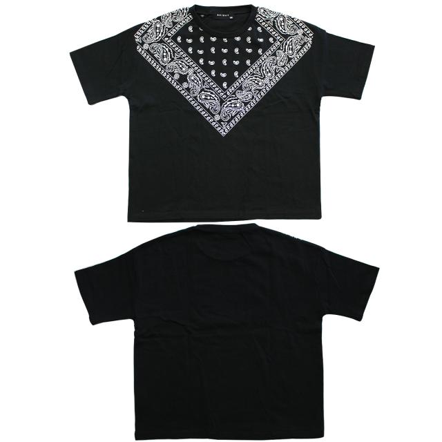 子供 SHISKY ペイズリー BIGＴシャツ