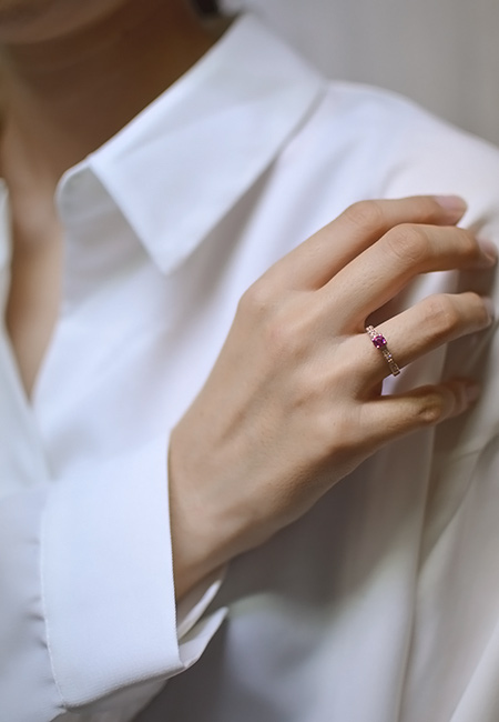 婚約指輪 ハリーウィンストン＠ハワイ レストランWeddingレビュー