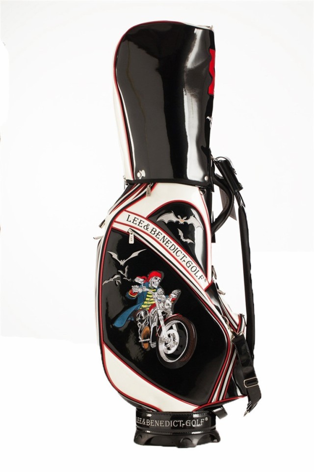 新品・未使用】LEE BENEDICT GOLF ネイビー キャディバッグ