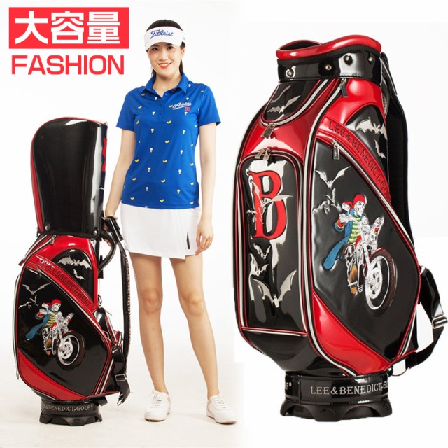 人気 Lee Benedict Golf キャディバッグ L&B ゴルフバック