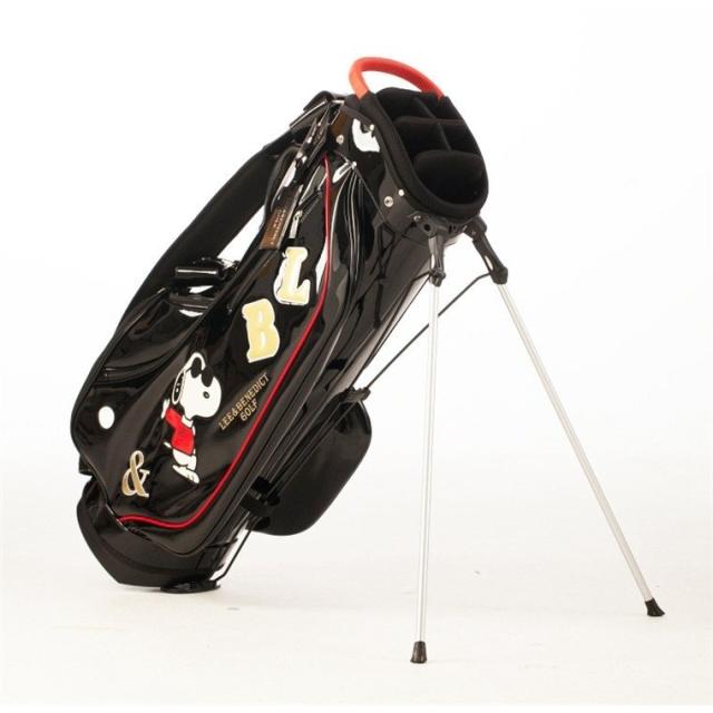 プロモデル LEE BENEDICT GOLF ゴルフバッグ ブラック&レッド プロモデル LEE BENEDICT GOLF ゴルフバッグ ブラック&レッド