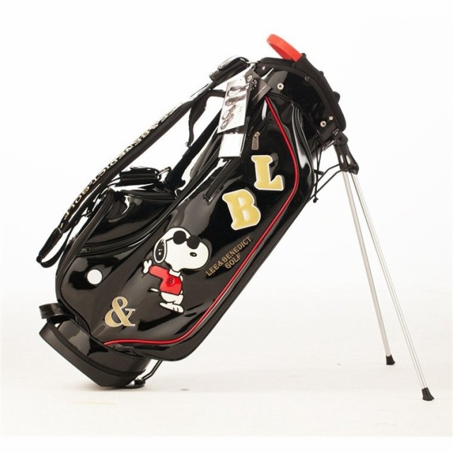 レディース向け LEE BENEDICT GOLF キャディバッグ ホワイト