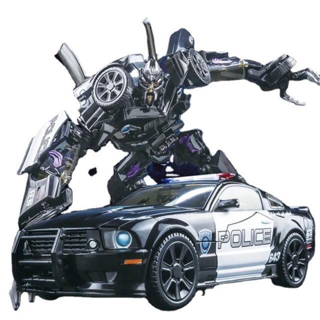 BLACK MAMBA LS02 MPM05 Barricade POLICE Transformers