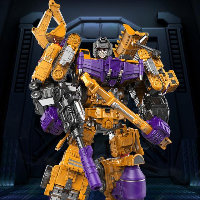 Transformers トランスフォーマー おもちゃ 6IN1 建設車両の通販