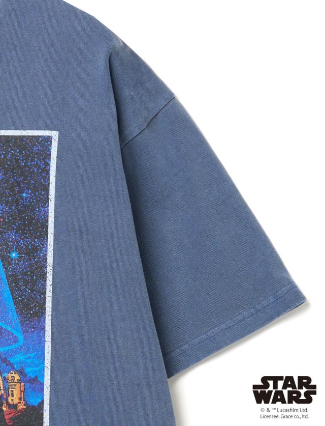 【Goodwear】『スター・ウォーズ エピソード4／新たなる希望』／ ピグメント プリント BIGTシャツ ピグメント加工 半袖Tシャツ 半袖TEE ユニセックス 7.6oz USAコットン 2W7-15235