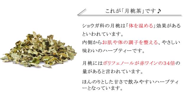 有機栽培健康茶 無農薬・無化学肥料月桃茶