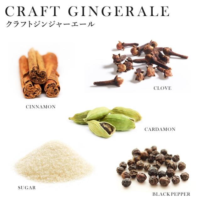 クラフトジンジャエールシロップ