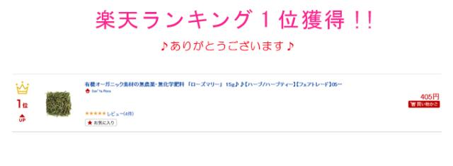 無農薬・有機オーガニックハーブのローズマリー