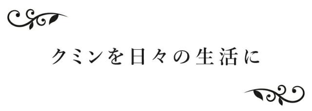 クミンを日々の生活に