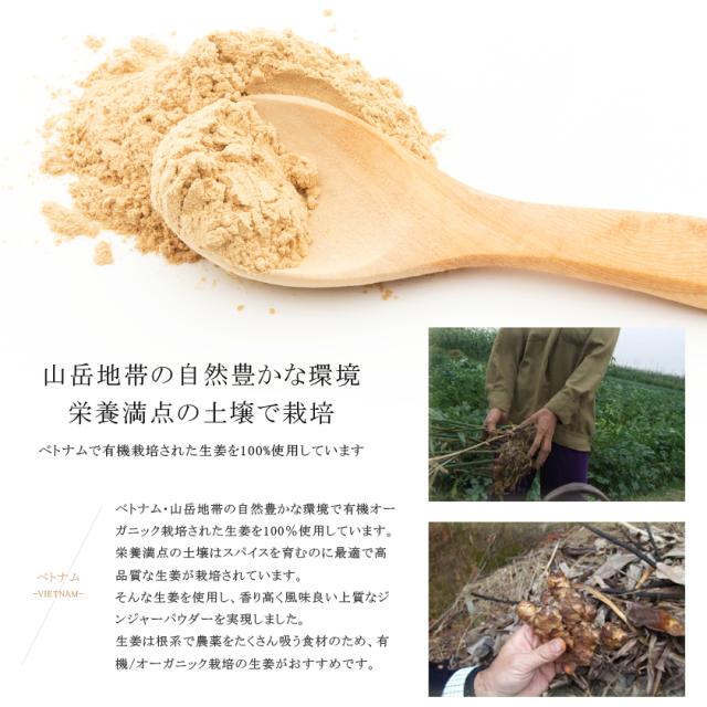 有機ジンジャーパウダー