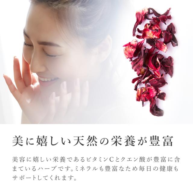 有機栽培オーガニックハーブ　無農薬　無化学肥料　ハイビスカス