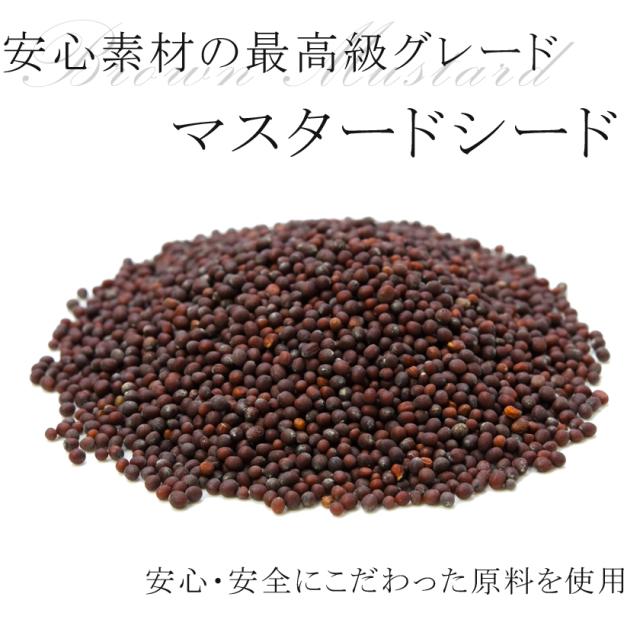 有機オーガニックスパイスで無農薬のマスタード・ブラウン