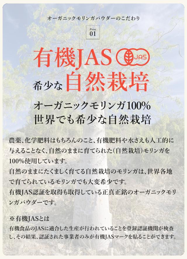 有機 オーガニック モリンガ