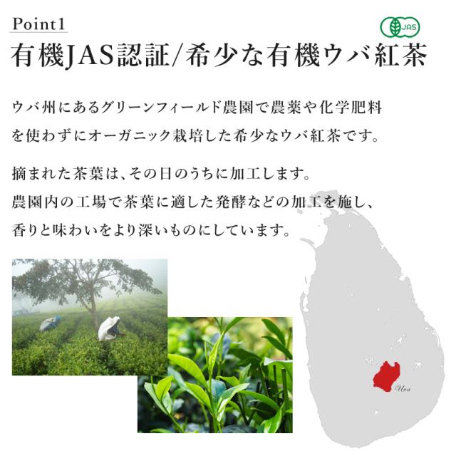 有機 ウバ 紅茶 セイロン