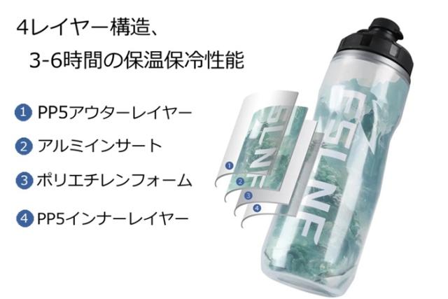 スポーツボトル ウォーターボトル サイクリングボトル サイクルボトル ジム ヨガ 登山 トレッキング ハイキング ウォーキング 水分補給 サイクリング ロードバイク ボトルケージ 保冷 おすすめ 売れ筋