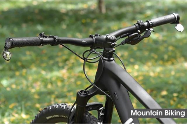 バックミラー ハンドルバーミラー ワイドミラー サイドミラー 自転車ミラー