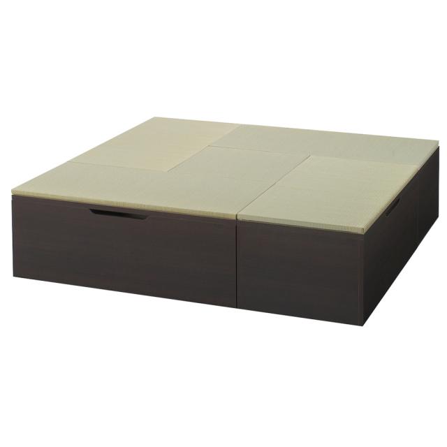 安い送料無料 家具 高さ45cm 568726の通販はau PAY マーケット - ディノス au PAY マーケット店|商品 収納 リビング収納 テレビ台 ユニットシェルフ 跳ね上げ式ユニット畳 お得なセット ヘリ無しミニ4.5畳セット お得限定品