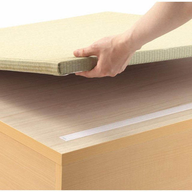 安い送料無料 家具 高さ45cm 568726の通販はau PAY マーケット - ディノス au PAY マーケット店|商品 収納 リビング収納 テレビ台 ユニットシェルフ 跳ね上げ式ユニット畳 お得なセット ヘリ無しミニ4.5畳セット お得限定品