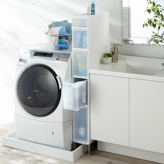 大得価人気 家具 収納 トイレ収納 洗面所収納 段差がまたげる隙間収納 アジャスター付きストッカー ミドル浅1中3深1 幅17高さ126.5cm 551453の通販はau PAY マーケット - ディノス au PAY マーケット店|商品ロ 在庫最安値