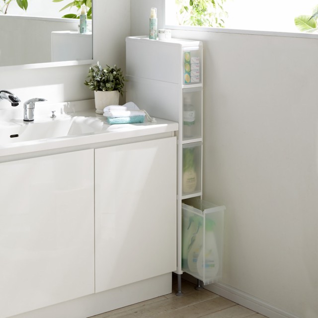 大得価人気 家具 収納 トイレ収納 洗面所収納 段差がまたげる隙間収納 アジャスター付きストッカー ミドル浅1中3深1 幅17高さ126.5cm 551453の通販はau PAY マーケット - ディノス au PAY マーケット店|商品ロ 在庫最安値