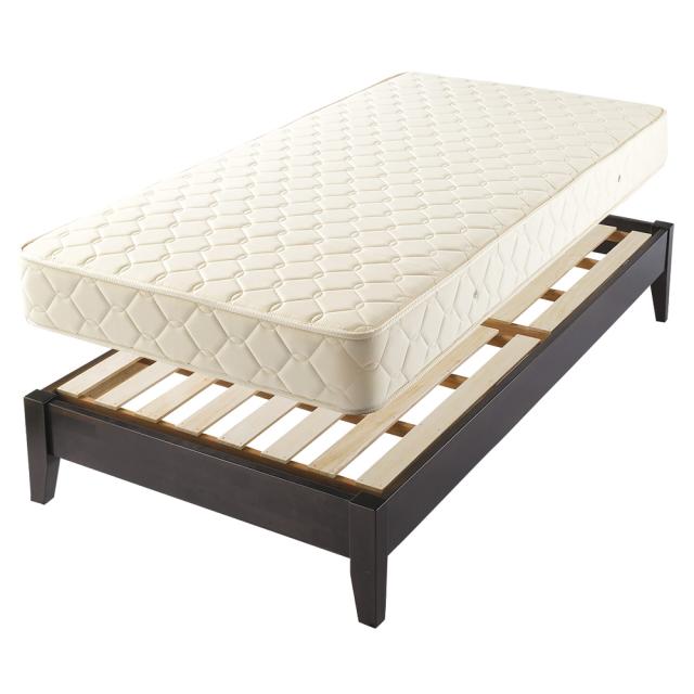 人気が高い ベッド 寝具 布団 セミシングルベッド 長さ190幅76cm 重量約36kg ベッド マットレス付き 最高の Olsonesq Com