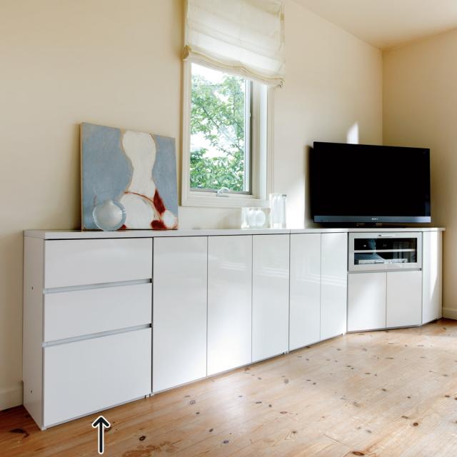 最安値挑戦 家具 収納 リビング収納 テレビ台 ダイニングテーブルから見やすいハイタイプテレビシリーズ 薄型サイドチェスト幅44 5cm 最終値下げ Infuseair Com