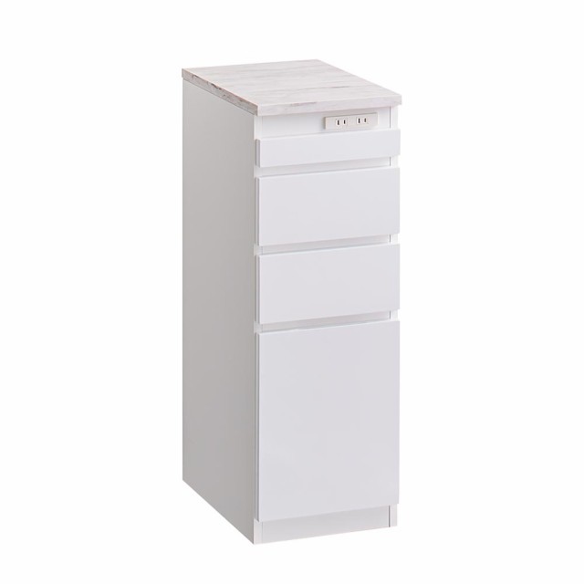 新作大人気 家具 H05009の通販はau PAY マーケット - ディノス au PAY マーケット店|商品ロッ 収納 キッチン収納 食器棚 キッチンストッカー 幅40cm奥行45cm(Marble Nome/マーブルノーム コンセント付き作業台) 人気SALESALE