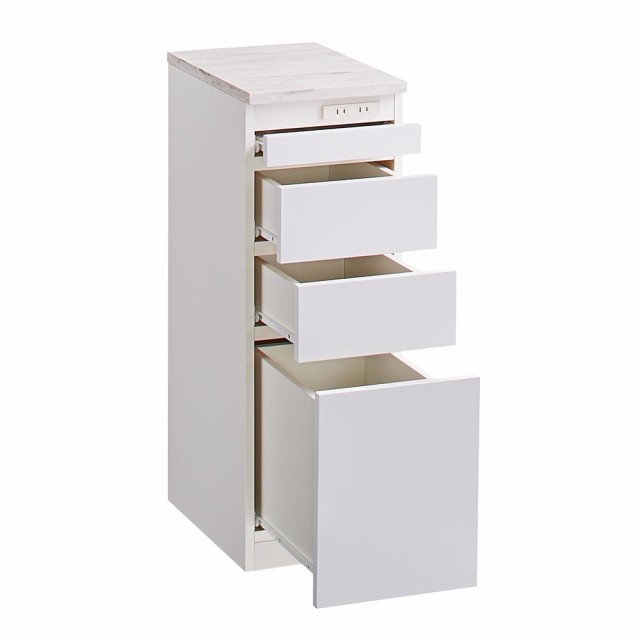 新作大人気 家具 H05009の通販はau PAY マーケット - ディノス au PAY マーケット店|商品ロッ 収納 キッチン収納 食器棚 キッチンストッカー 幅40cm奥行45cm(Marble Nome/マーブルノーム コンセント付き作業台) 人気SALESALE