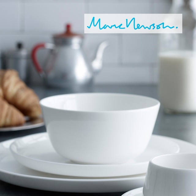 にもおすす キッチン PAY マーケット - ディノス au PAY マーケット店|商品 家電 洋食器 ボウル Noritake(ノリタケ)/マークニューソン・コレクション ボウル(Mサイズ)4個セット|洋食器 N52980の通販はau のうえご