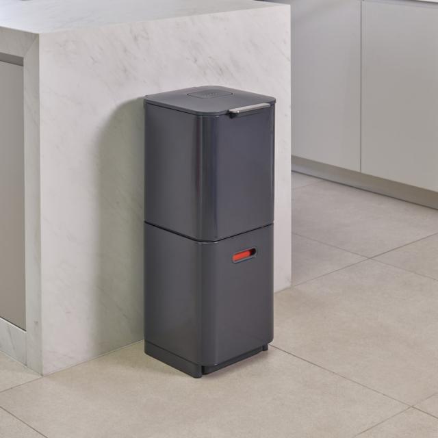 新品高評価 インテリア雑貨 (20L+20L) WX0983の通販はau PAY マーケット - ディノス au PAY マーケット店|商品ロットナ 日用品 掃除用品 ゴミ箱 Joseph Josephジョセフジョセフ トーテム コンパクト 40L 低価国産
