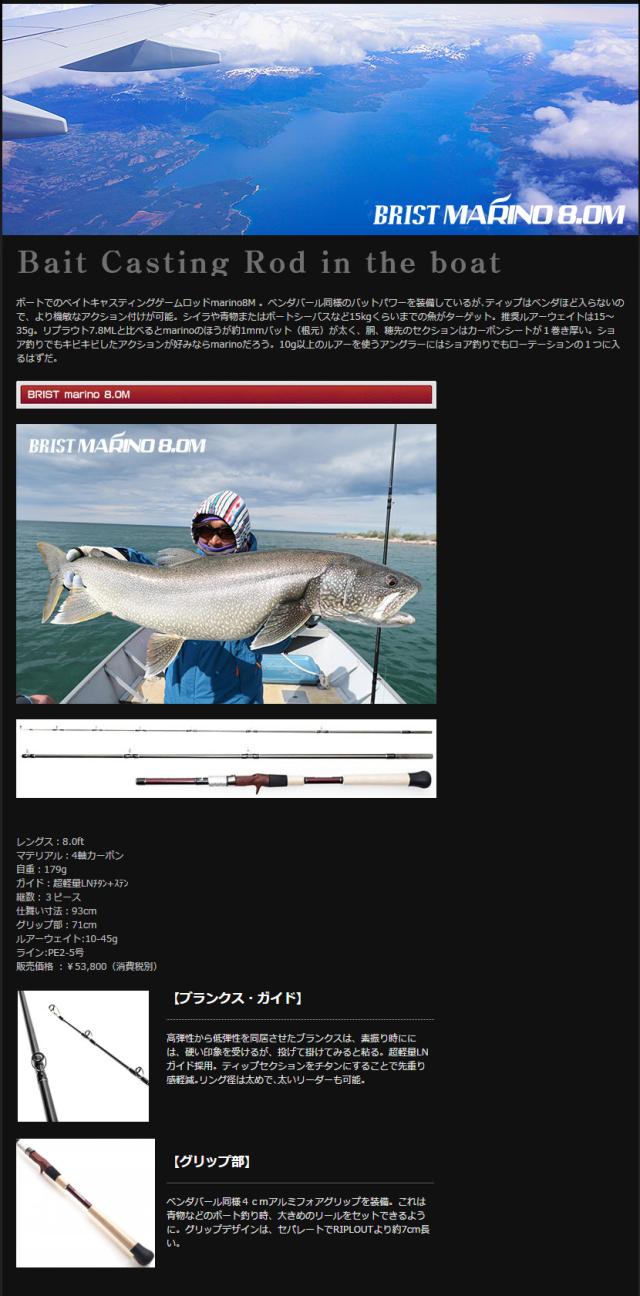 [Fishman/フィッシュマン] BRIST MARINO 8.0M