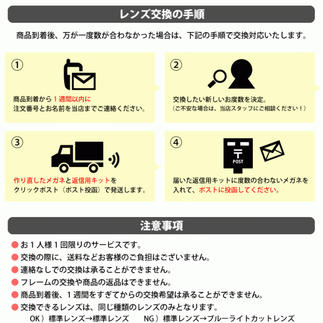 レンズ交換無料キャンペーン