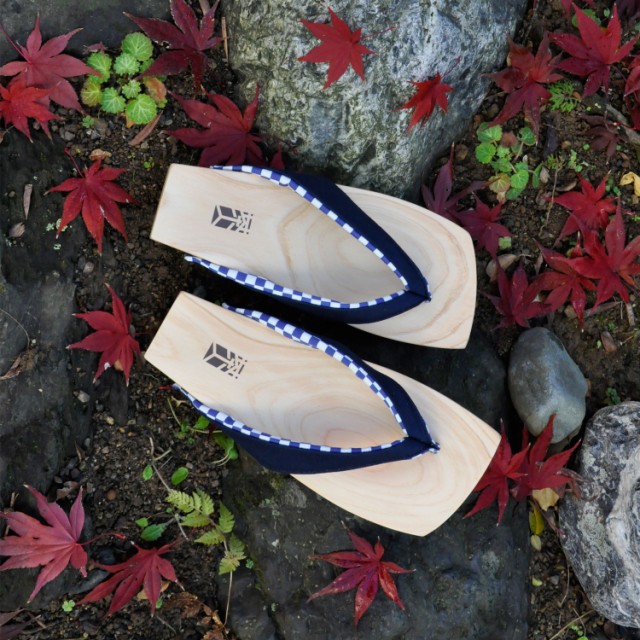 mizutori 水鳥工業 COLOR GETA RINK-004 スムース革／レッド メンズ