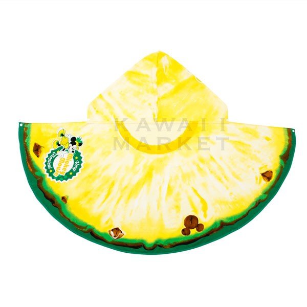 シー ディズニーランド フード付きタオル 日焼け防止 ミッキーマウス Tdl パイナップル 19 プレゼント 日焼け防止 19 お土産 グッズ グッズ