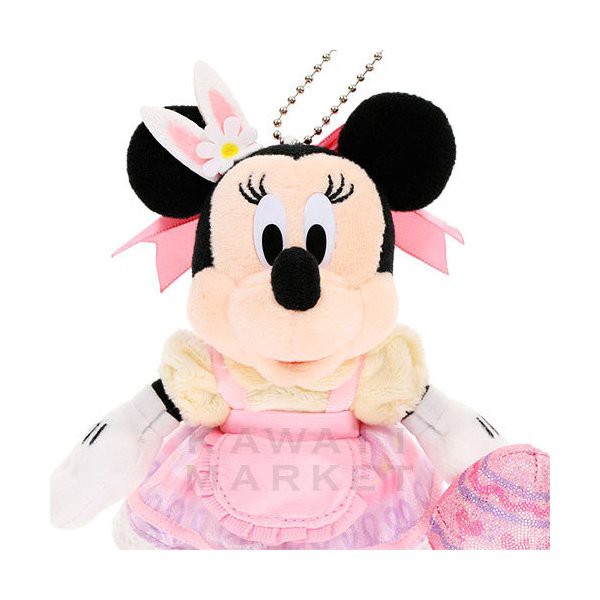 ミニーマウス ぬいぐるみバッジ ディズニーイースター 2022 ぬい