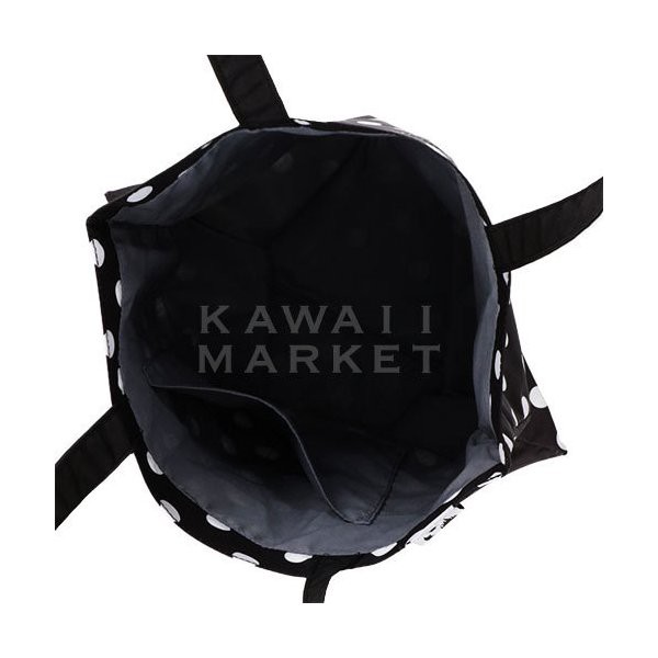 新品同様】 ミッキーマウストートバッグ エコバッグ 黒色 試みる