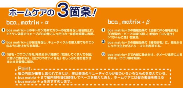 ビーシーエー マトリックス プラス アルファ / 90mL 【bca matrix +α