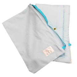 防災ずきん　ブルー