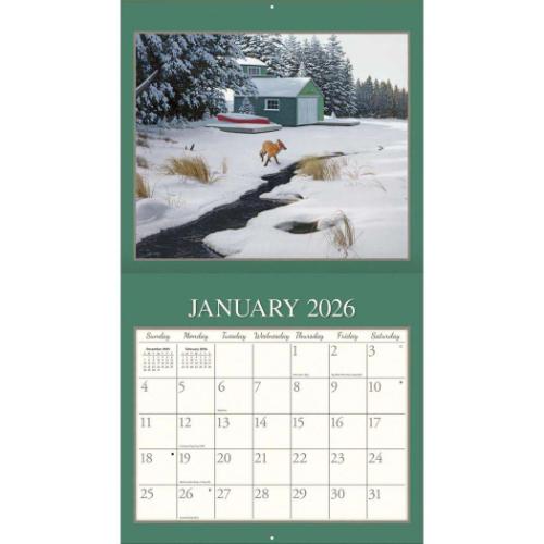 LANG ラング 2026 Calendar 壁掛けカレンダー2026年 Cottage Country David Ward インテリア 令和8年暦