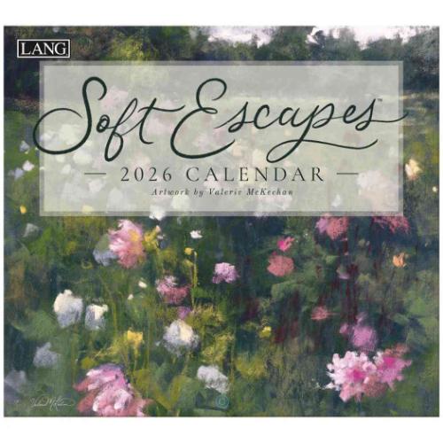 LANG ラング 2026 Calendar 壁掛けカレンダー2026年 Soft Escapes Valerie McKeehan インテリア 令和8年暦