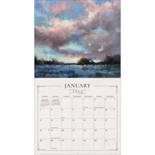 LANG ラング 2026 Calendar 壁掛けカレンダー2026年 Soft Escapes Valerie McKeehan インテリア 令和8年暦
