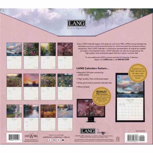 LANG ラング 2026 Calendar 壁掛けカレンダー2026年 Soft Escapes Valerie McKeehan インテリア 令和8年暦